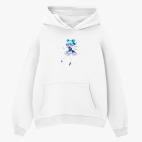 Толстовка худи оверсайз