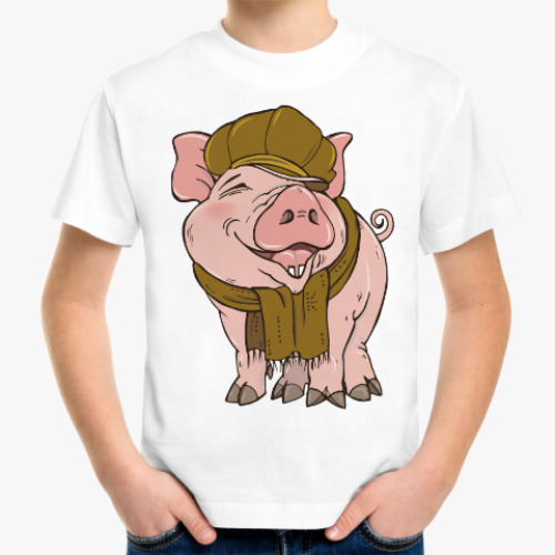 Детская футболка год Свиньи