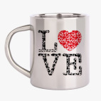 Кружка металлическая