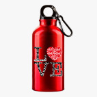 Металлическая бутылка 400 мл UV-DTF