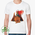 Мужская футболка органик