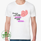 Мужская футболка органик