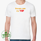 Мужская футболка органик