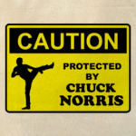 Protected by Chuck Norris