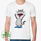 Мужская футболка органик