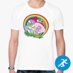 Мужская спортивная футболка