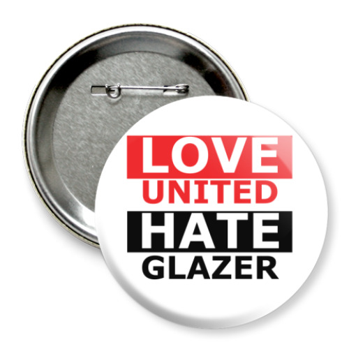 Значок 75мм с принтом MU