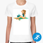 Женская спортивная футболка