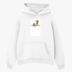 Толстовка худи оверсайз