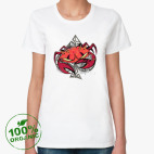 Женская футболка органик