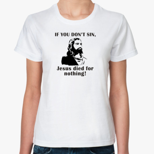 Классическая футболка Jesus