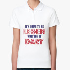 Женская рубашка поло