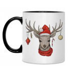 Кружка двухцветная