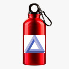 Металлическая бутылка 400 мл UV-DTF