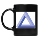 Кружка цветная UV-DTF