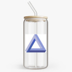 Банка с бамбуковой крышкой