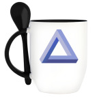 Кружка с ложкой