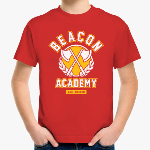 Детская футболка RWBY. Beacon Academy