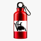 Металлическая бутылка 400 мл UV-DTF