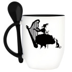 Кружка с ложкой