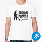 Мужская спортивная футболка