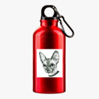 Металлическая бутылка 400 мл UV-DTF