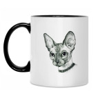 Кружка двухцветная