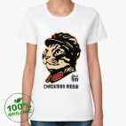 Женская футболка органик