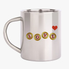 Кружка металлическая