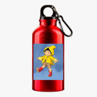 Металлическая бутылка 400 мл UV-DTF