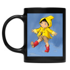 Кружка цветная UV-DTF