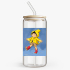 Банка с бамбуковой крышкой