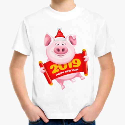 Детская футболка Символ 2019 года