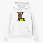 Толстовка худи оверсайз