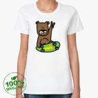 Женская футболка органик