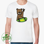 Мужская футболка органик