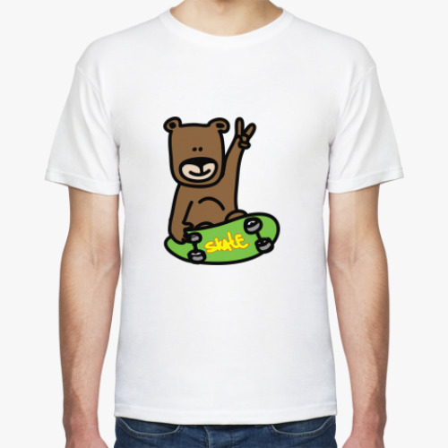 Футболка с принтом 'Skate'