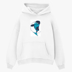 Толстовка худи оверсайз