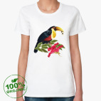 Женская футболка органик