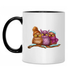 Кружка двухцветная