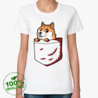 Женская футболка органик