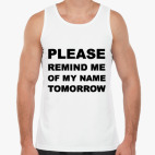 Мужская майка