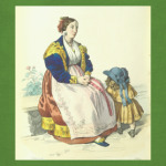 Летний день (винтажная иллюстрация)