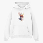 Толстовка худи оверсайз