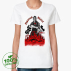 Женская футболка органик