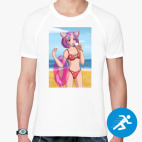 Мужская спортивная футболка