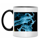 Кружка двухцветная