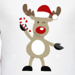 Олененок с конфетой