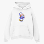 Толстовка худи оверсайз