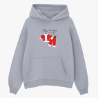 Толстовка худи оверсайз